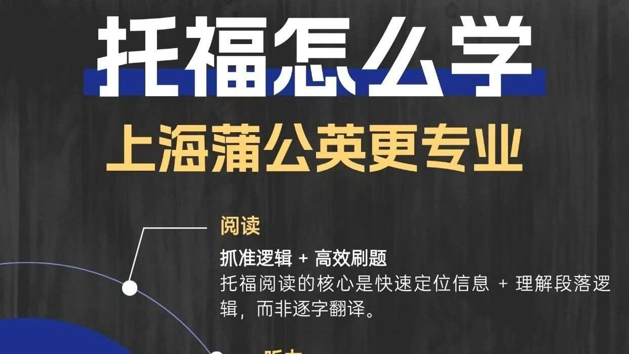 新托福培训3-8人小班课程！